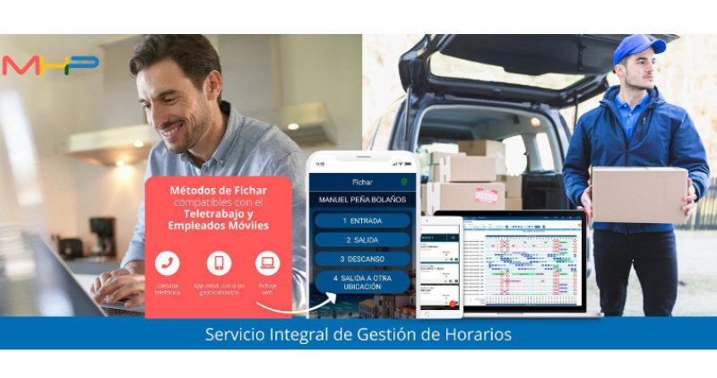 MÉTODOS DE REGISTRO HORARIO COMPATIBLES CON EL TELETRABAJO Y LOS EMPLEADOS MÓVILES